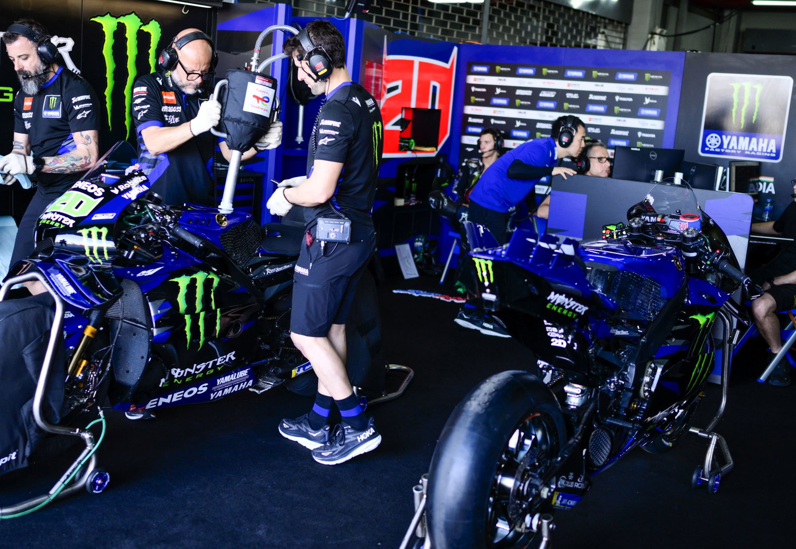 Monster Yamaha team, 2025 MotoGP pre-season testing